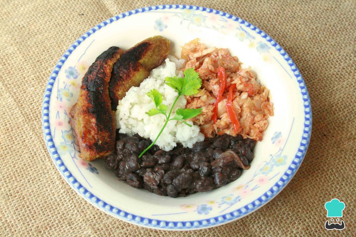Receta de Pabellón margariteño