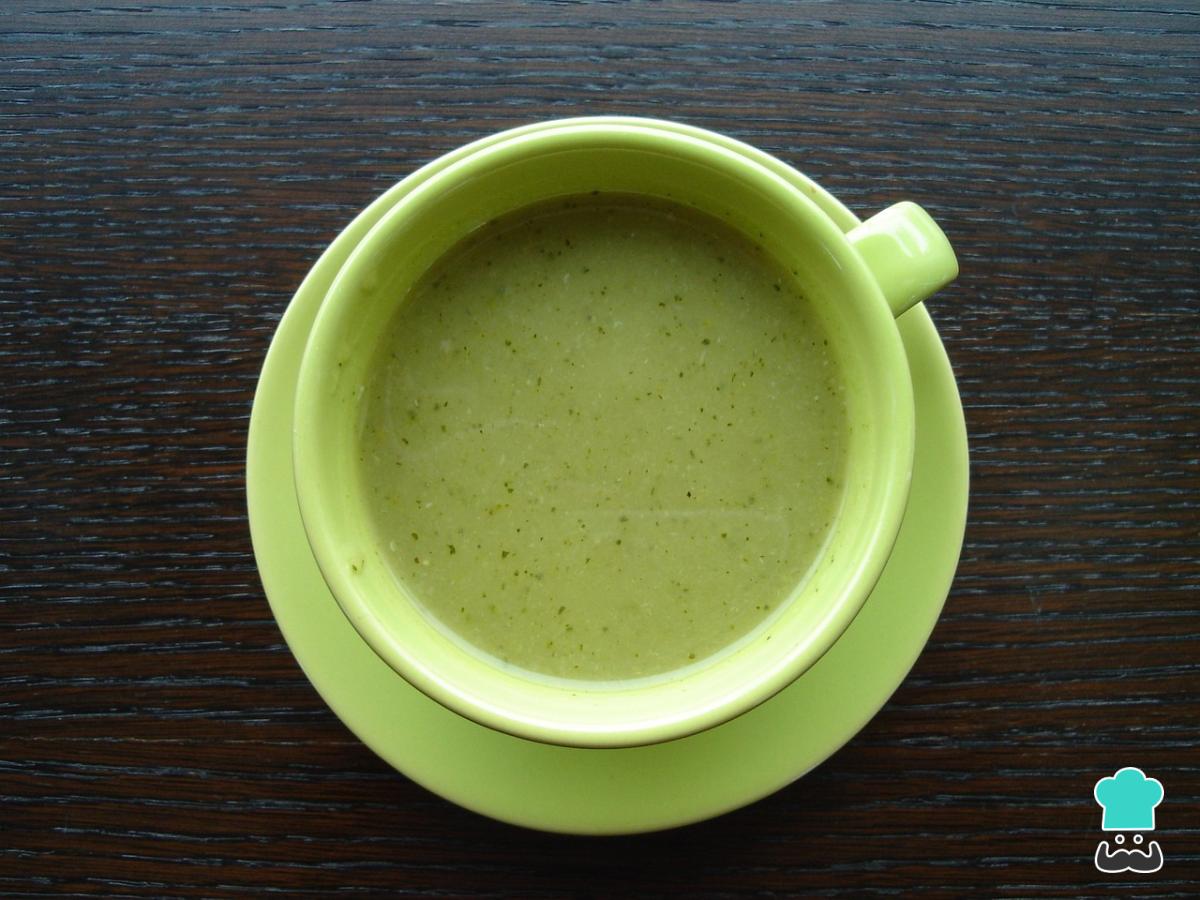 Receta de Crema de calabacín y gambas con Thermomix