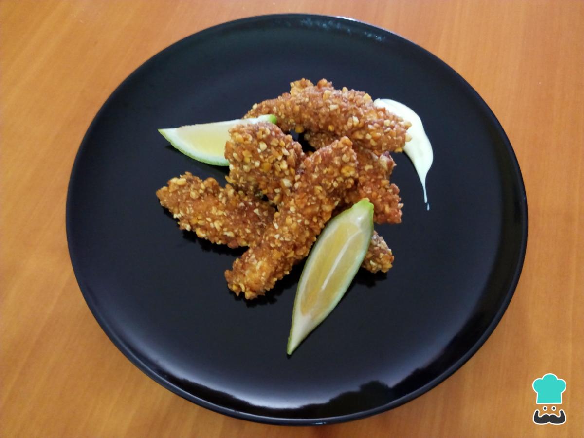 Receta de Pollo cajún crujiente