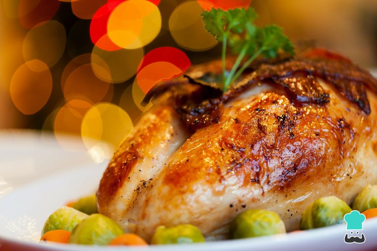 Receta de Pavo navideño sencillo
