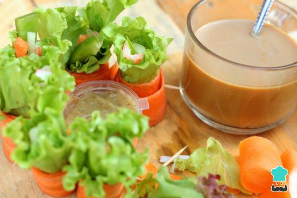 Recetas con vainilla - Vinagreta de naranja con vainilla