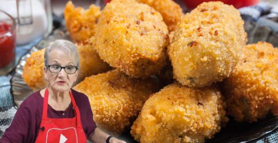Alfonsa, cocinera: “Para que las croquetas no se rompan al freírlas, no las pases por harina, rebózalas dos veces en huevo y pan rallado”