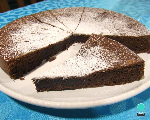 Receta de Bizcocho de chocolate paleo paso a paso