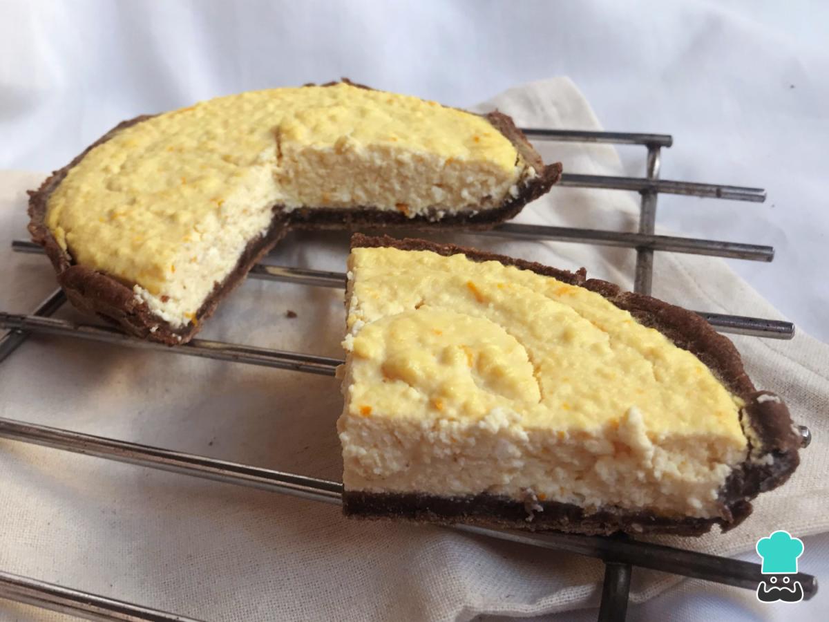 Receta de Tarta de ricota y naranja
