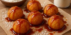 Receta de Coquitos acaramelados