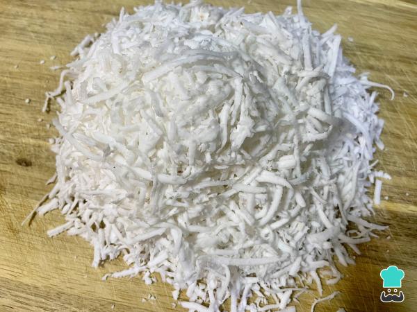 Receta de Coquitos acaramelados - Paso 1