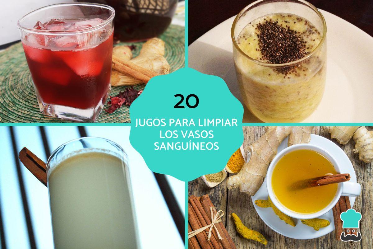Jugos para limpiar los vasos sanguíneos