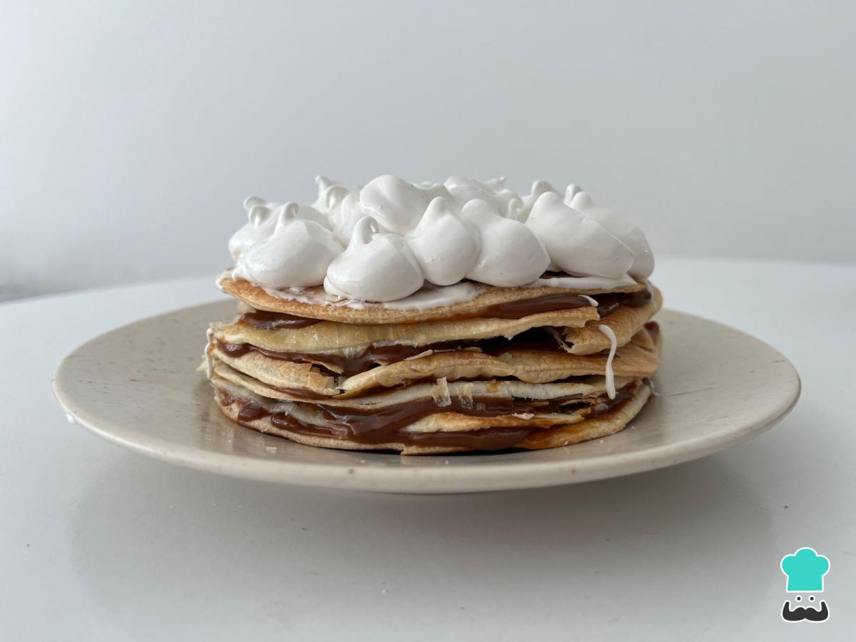 Receta de Torta Rogel con tapas de empanadas