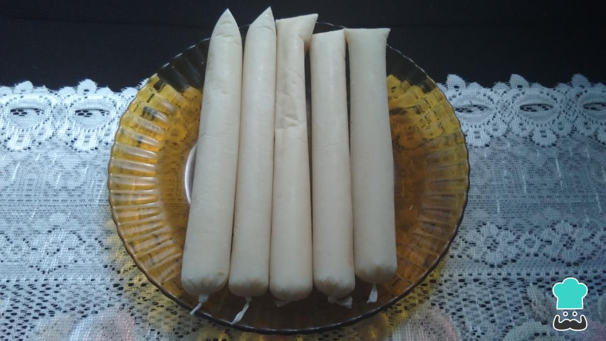 Receta de Bolis de vainilla