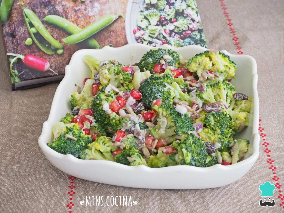 Receta de Ensalada de brócoli crudo