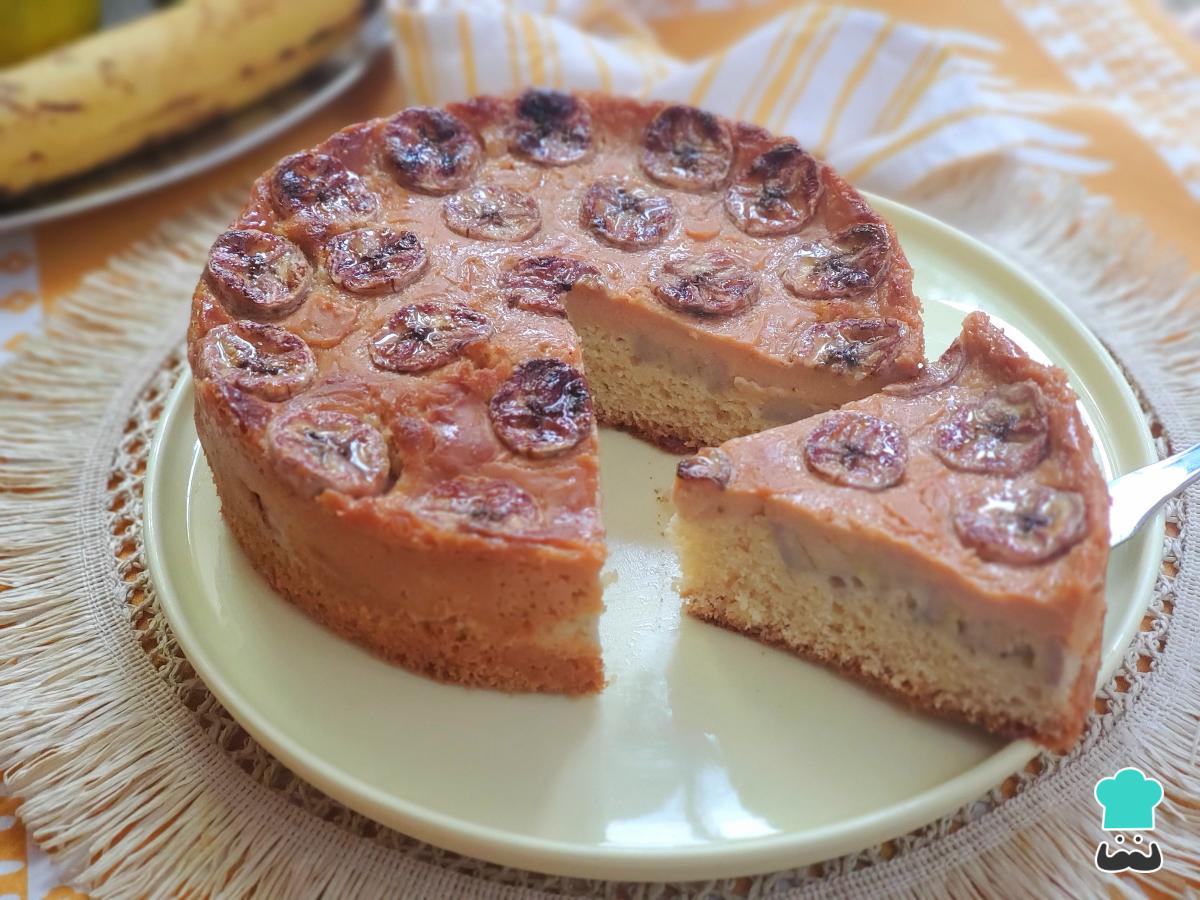 Receta de Kuchen de plátano