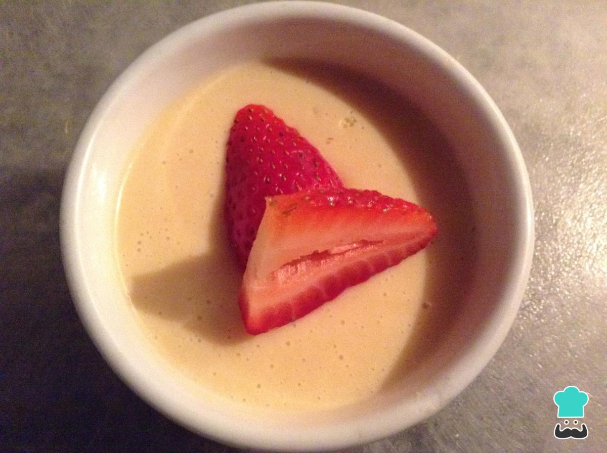 Receta de Mousse de mango y frutilla