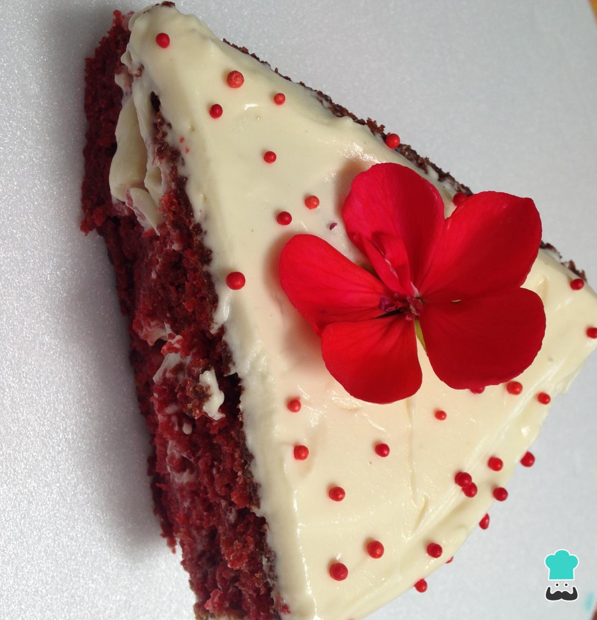 Receta de Pastel de red velvet
