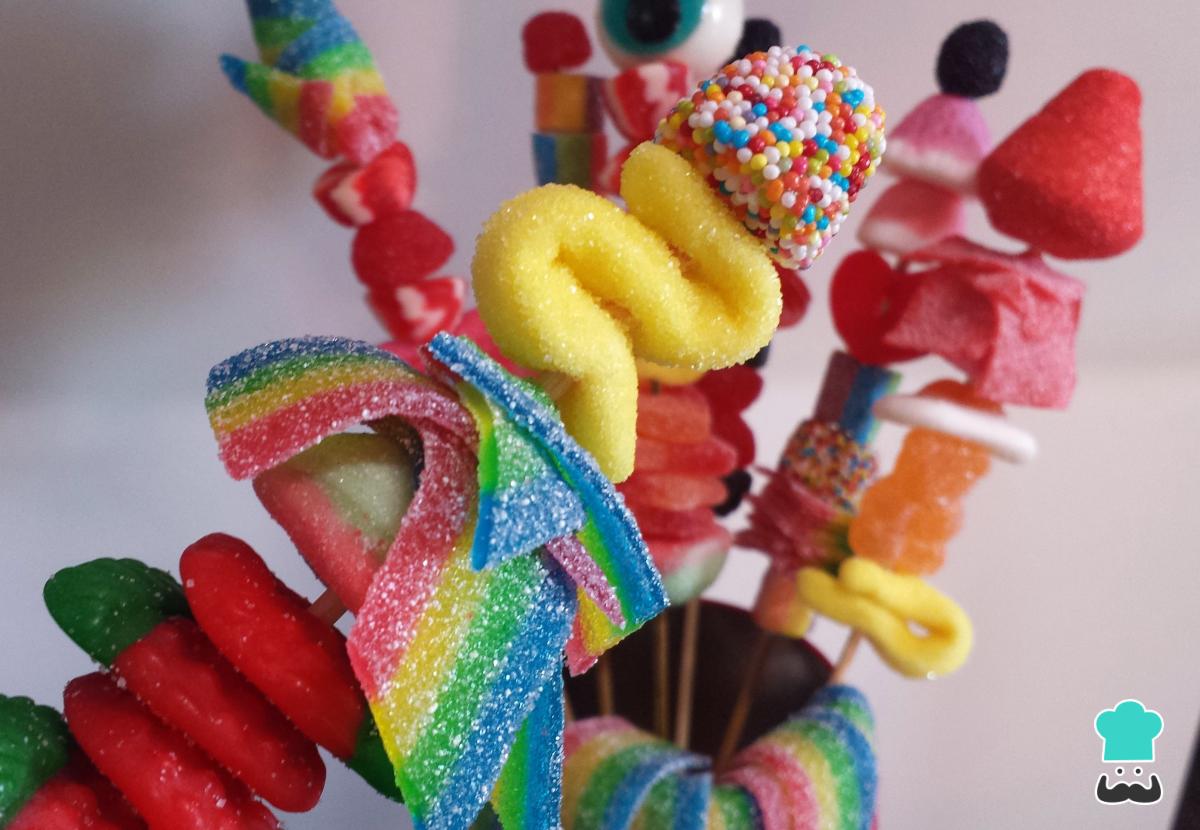Receta de Pinchos dulces para niños