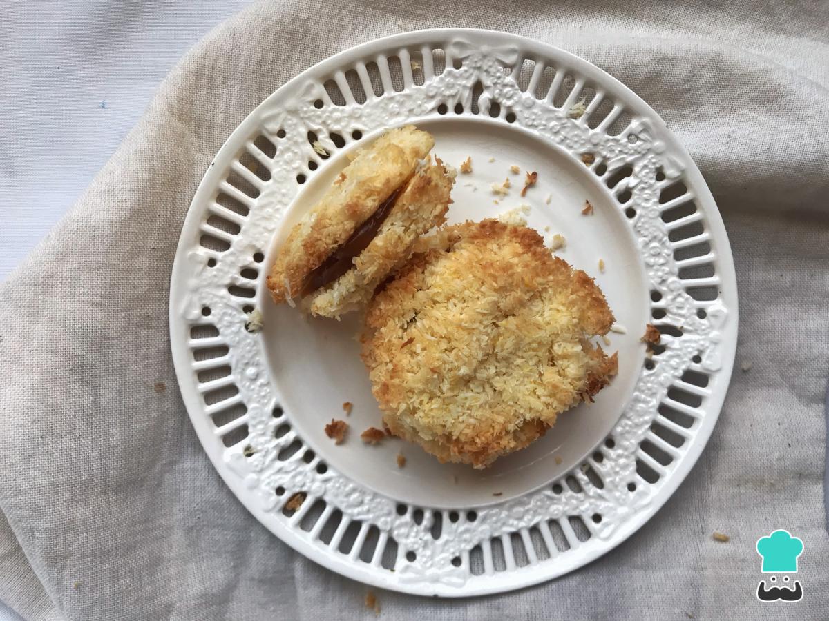 Receta de Alfajores de coco