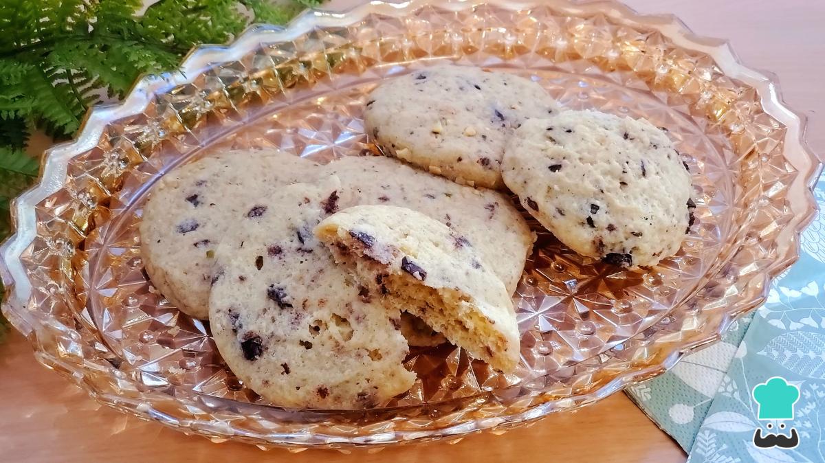 Receta de Galletas en microondas