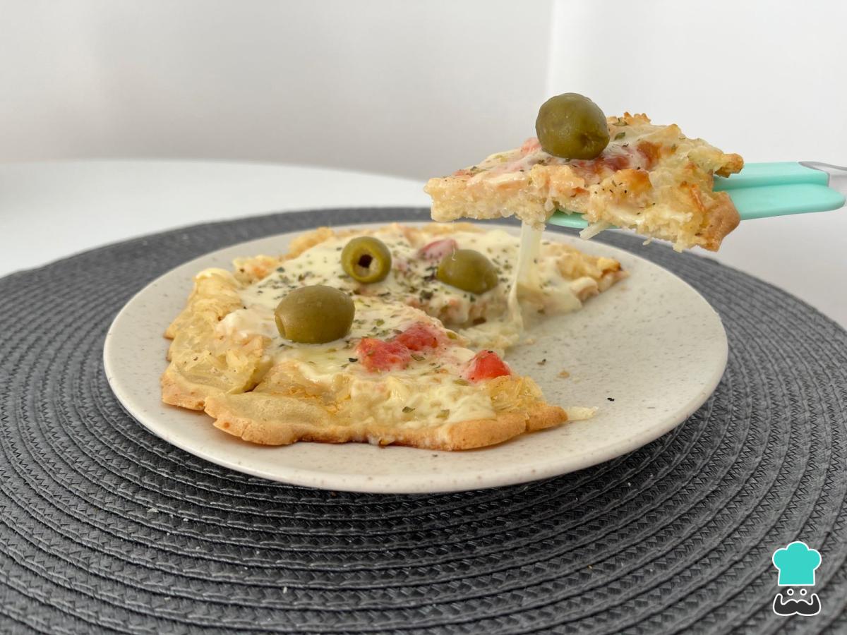Receta de Pizza de arroz