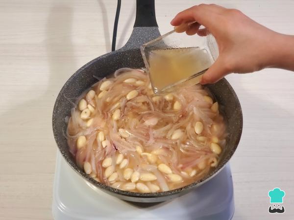 Receta de Solomillo en salsa de almendras - Paso 4