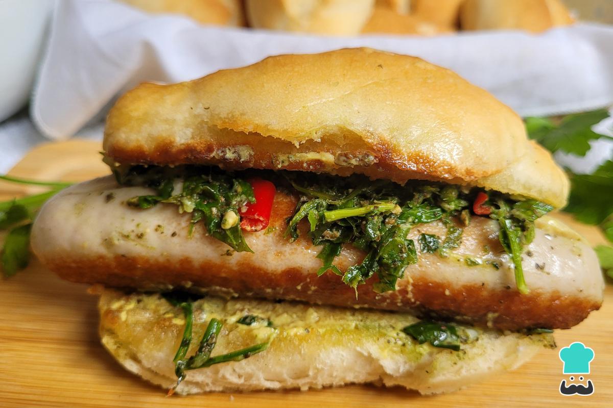 Receta de Choripán argentino