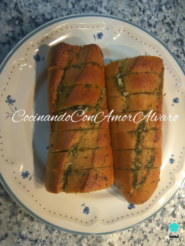 Receta de Pan de ajo al horno - Paso 3