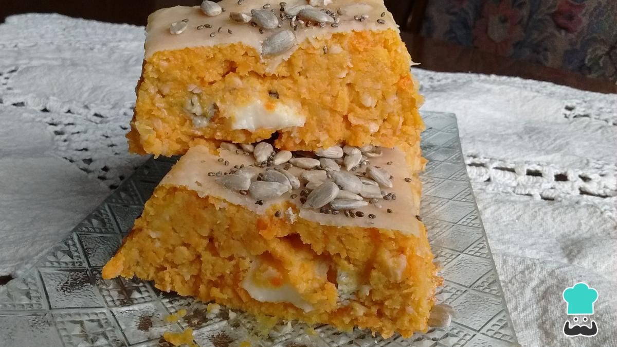 Receta de Budín de zapallo y zanahoria