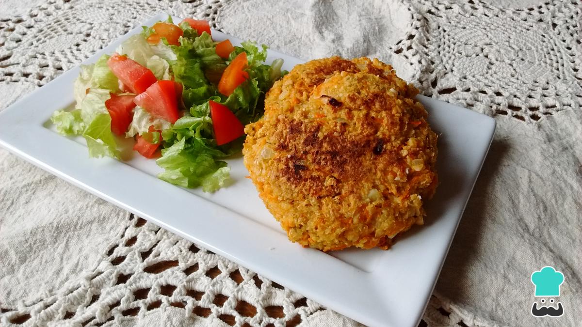 Receta de Hamburguesas de zanahoria