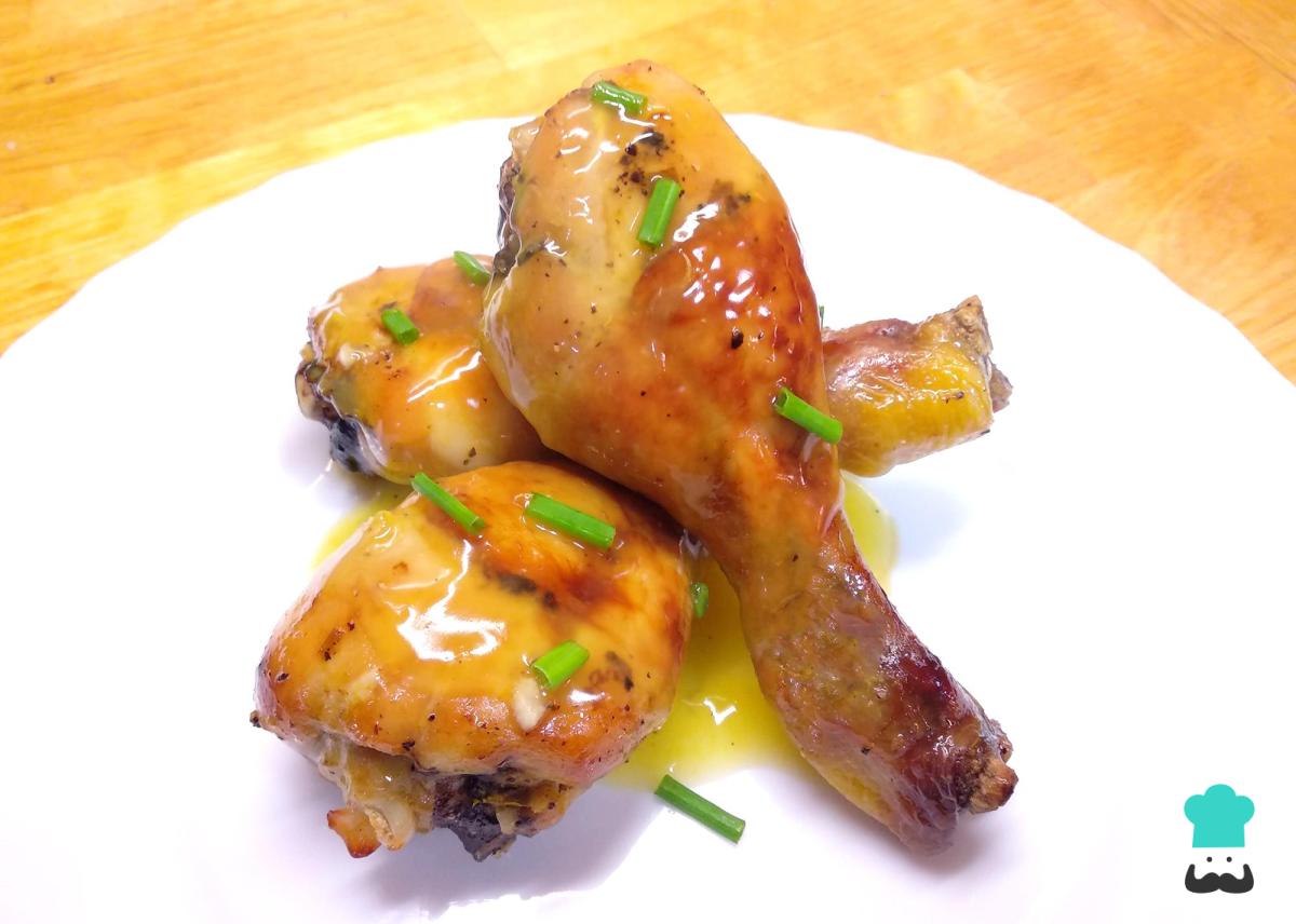 Receta de Muslos de pollo a la naranja