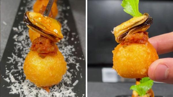 Rubén Martínez, chef: “El aperitivo más elegante del verano se hace con 1 lata de mejillones, parmesano y tomate seco” - Cómo preparar en casa este elegante aperitivo de mejillones