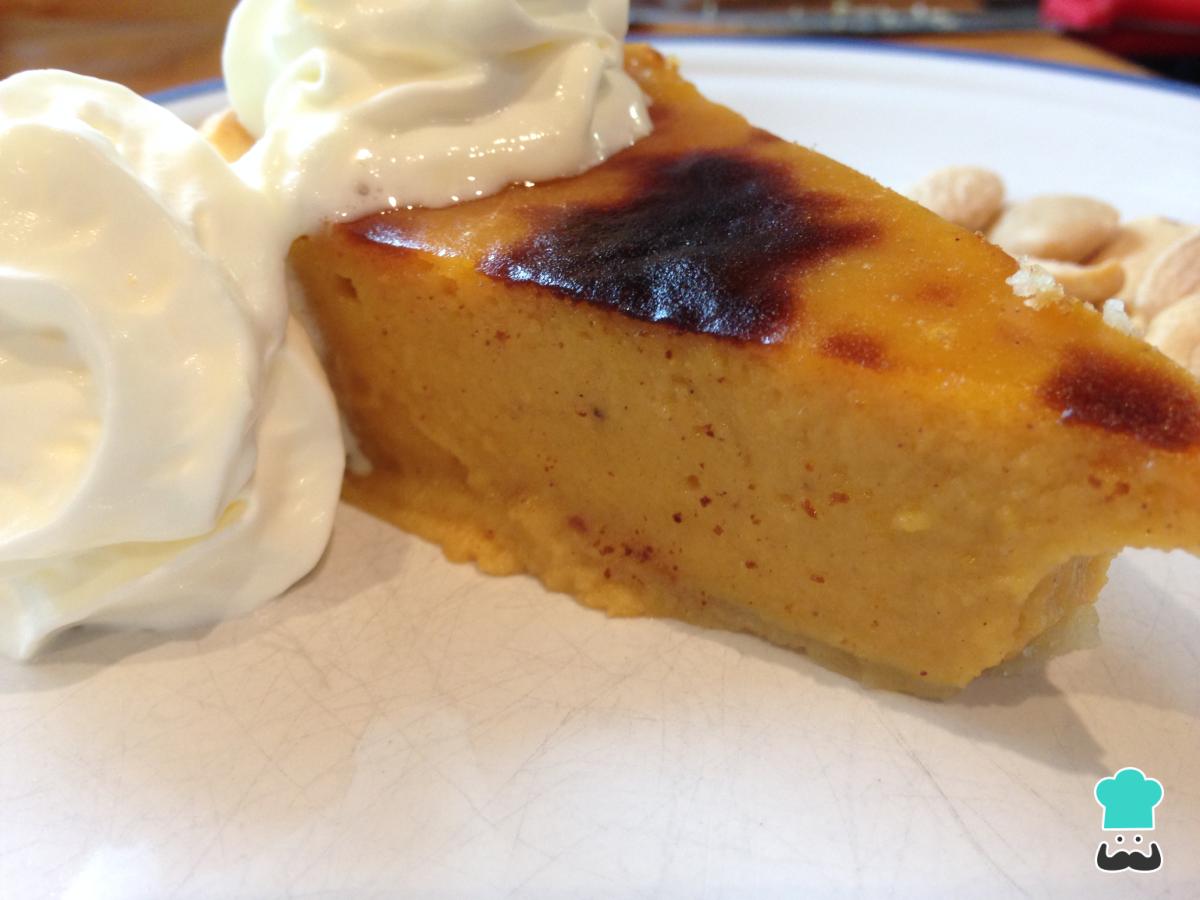 Receta de Pastel de boniato americano