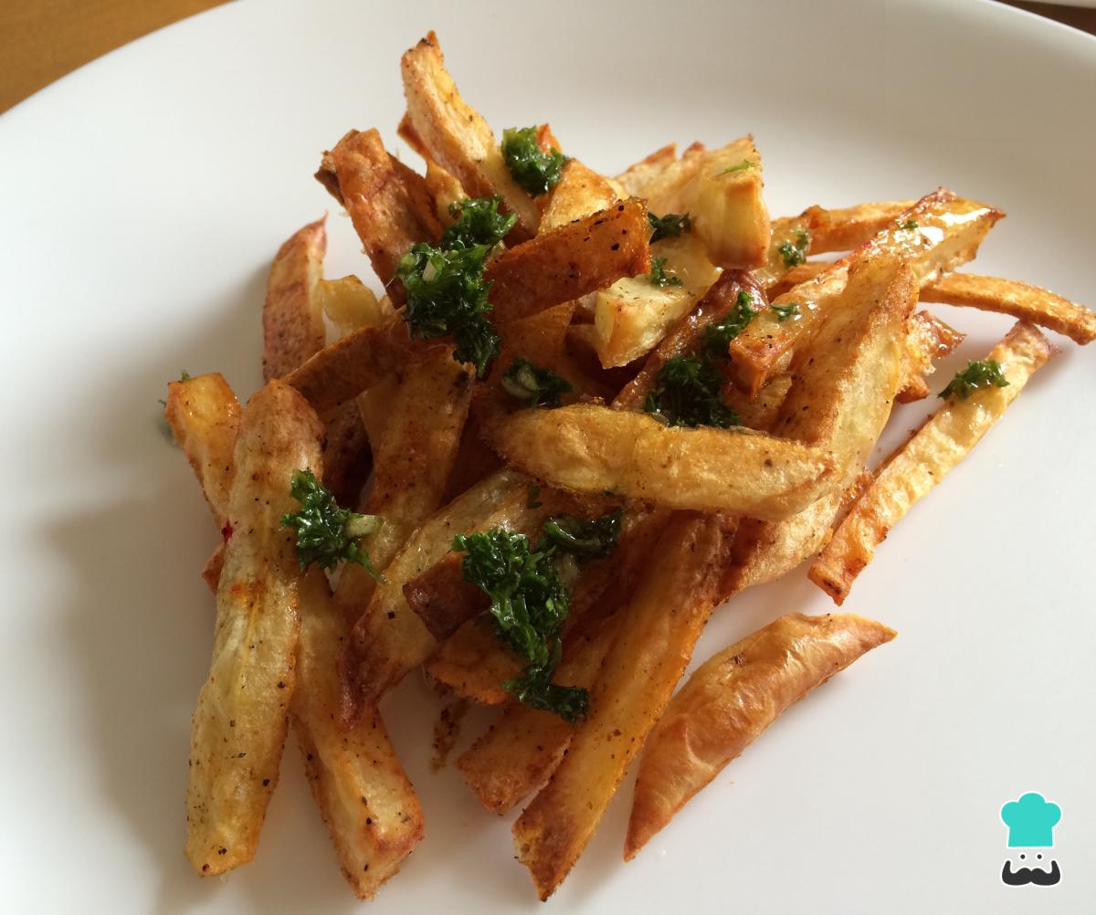 Receta de Patatas al horno con chimichurri
