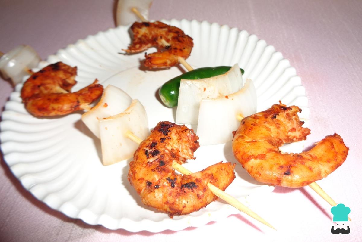 Receta de Camarones embarazados