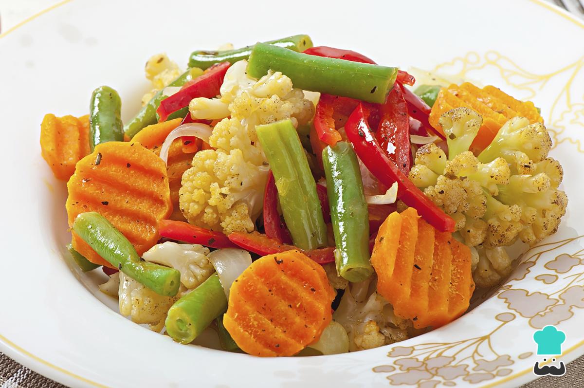 Receta de Thermomix: Panache de verduras