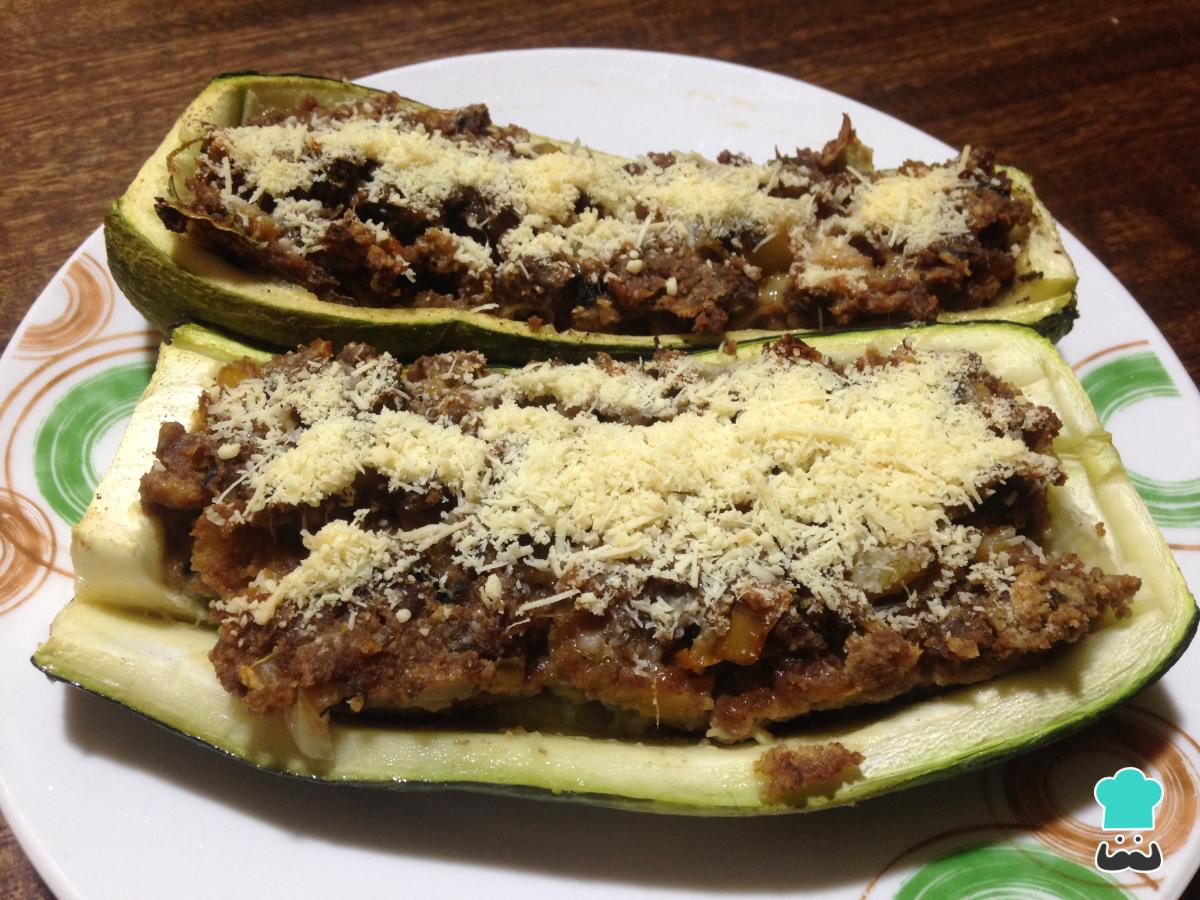 Receta de Zapallo italiano relleno