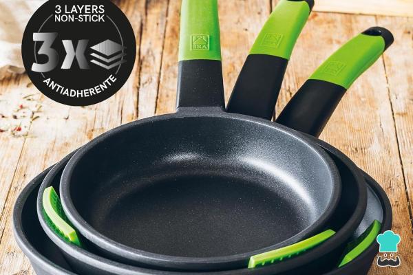Mejores sartenes antiadherentes - BRA Prior