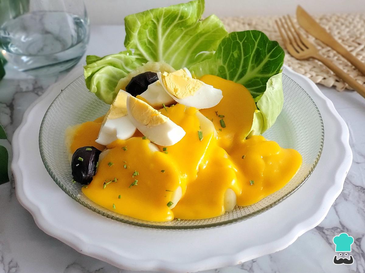 Receta de Papas a la huancaína