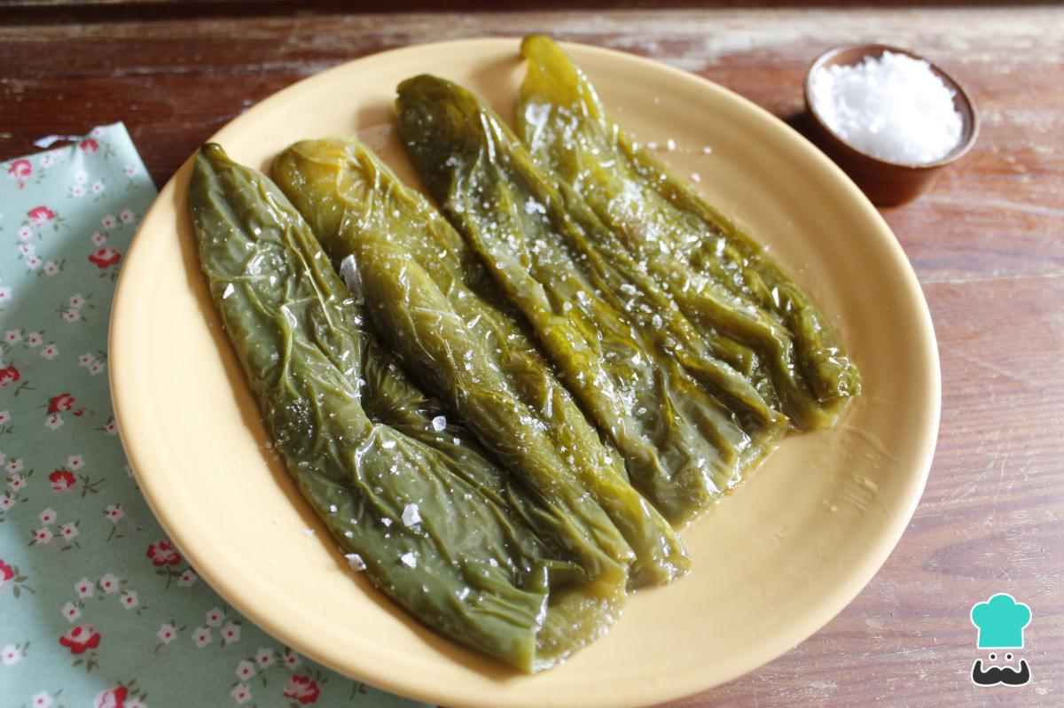 Receta de Pimientos fritos