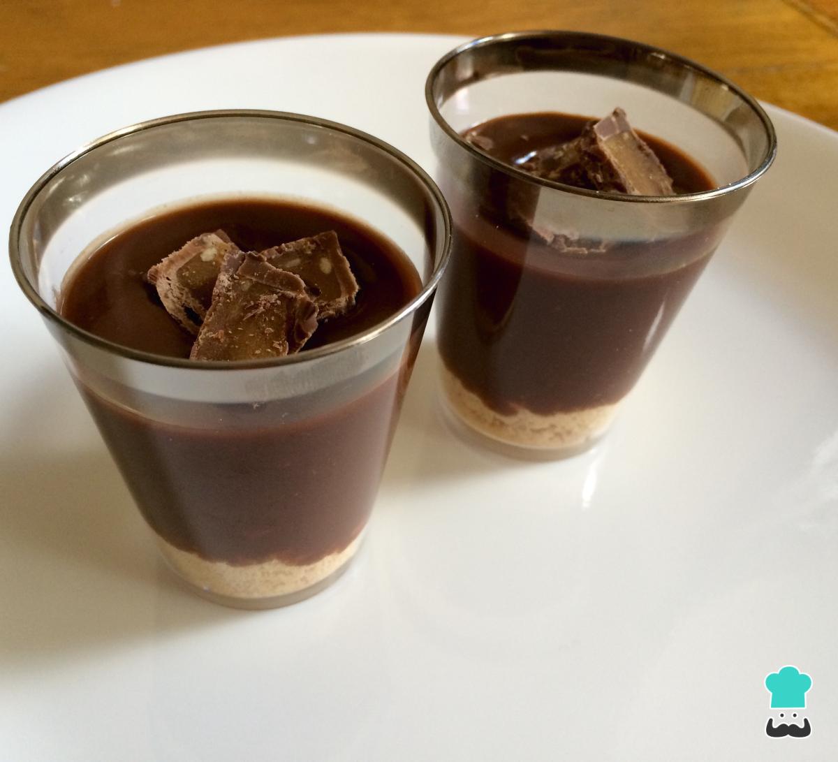 Receta de Vasitos de chocolate