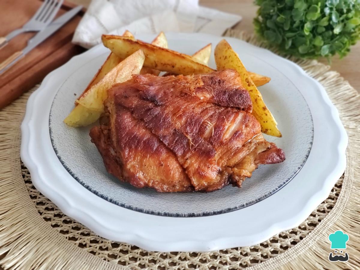 Receta de Pechito de cerdo al horno