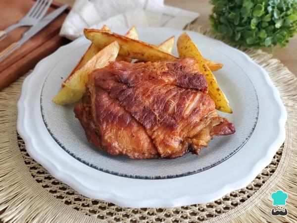 Receta de Pechito de cerdo al horno