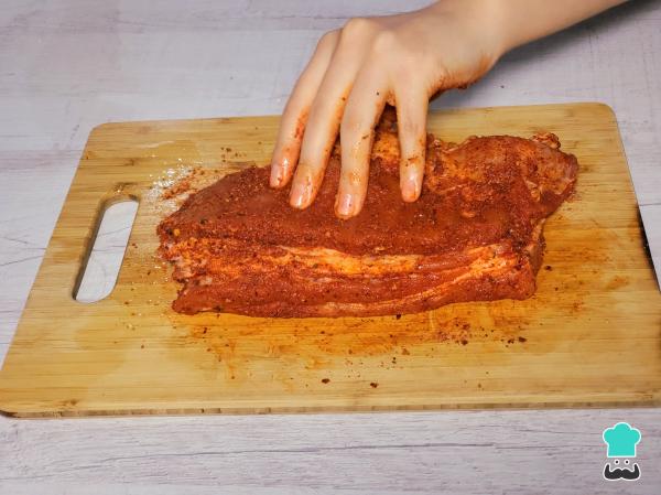 Receta de Pechito de cerdo al horno - Paso 3