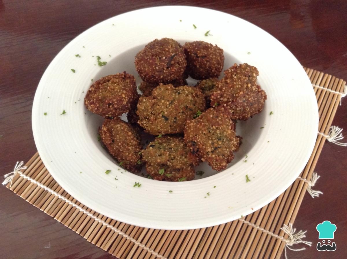 Receta de Albóndigas de amaranto vegetarianas