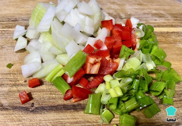 Receta de Chupe de pollo venezolano - Paso 1