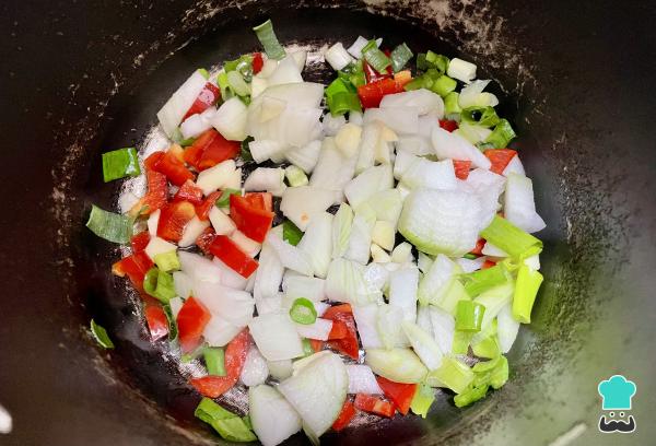 Receta de Chupe de pollo venezolano - Paso 2