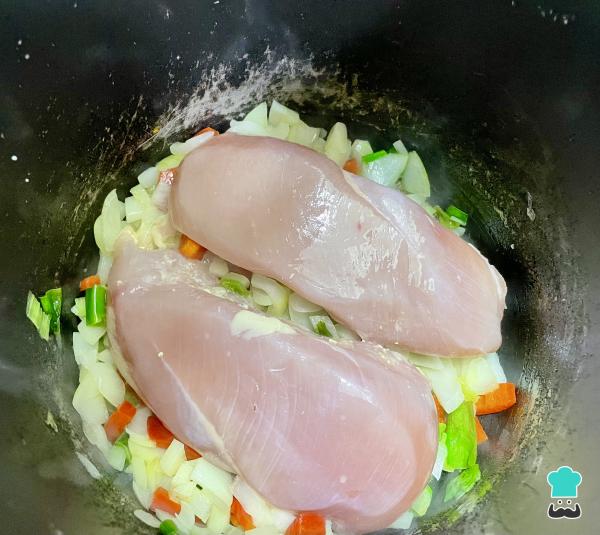 Receta de Chupe de pollo venezolano - Paso 3