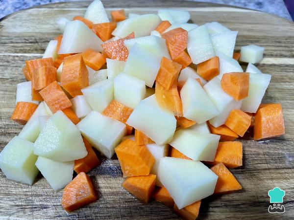 Receta de Chupe de pollo venezolano - Paso 5