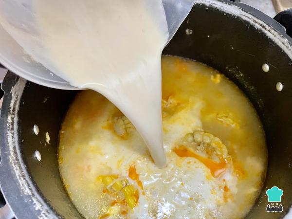 Receta de Chupe de pollo venezolano - Paso 10