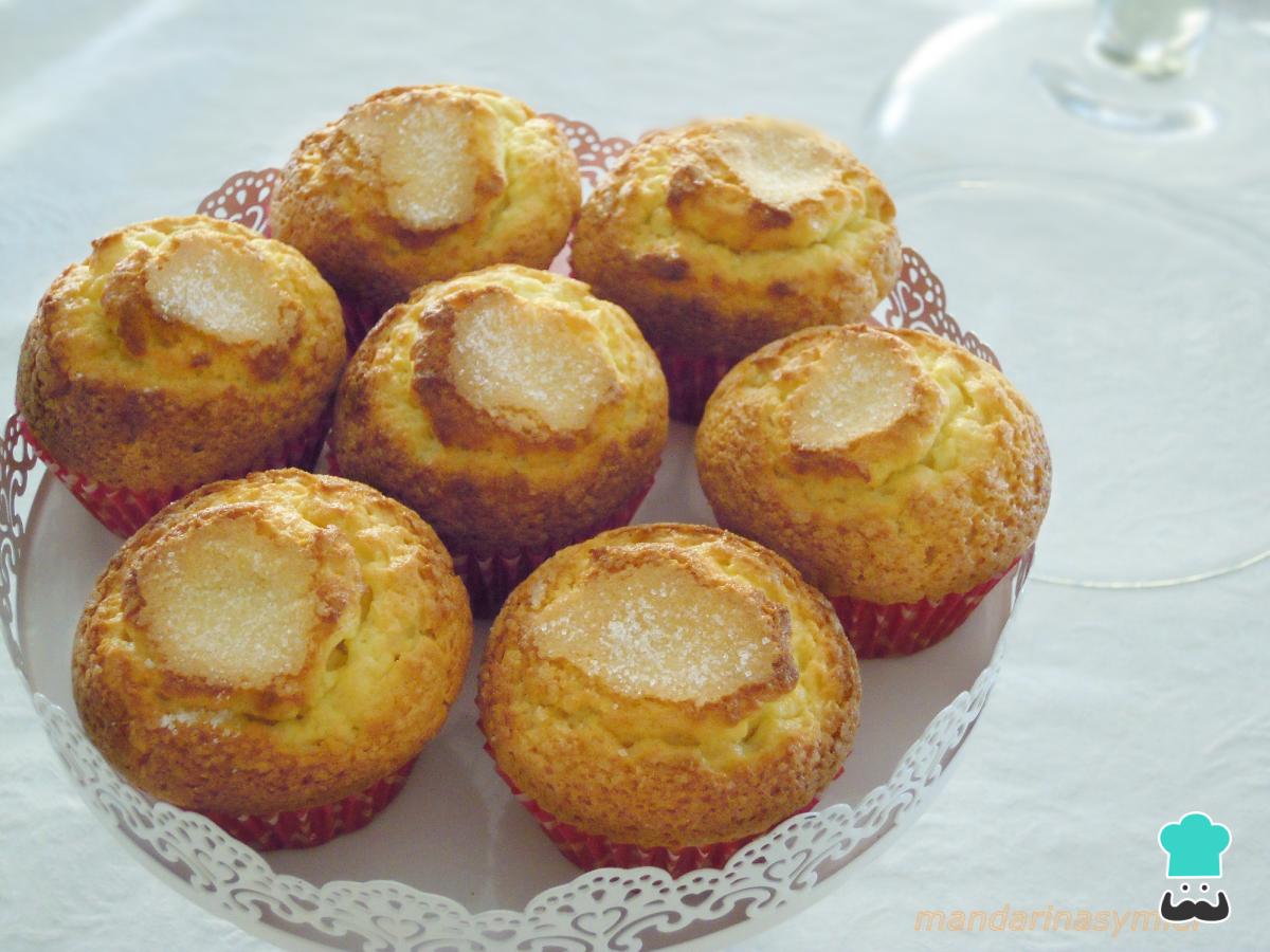 Receta de Magdalenas caseras sin leche muy esponjosas