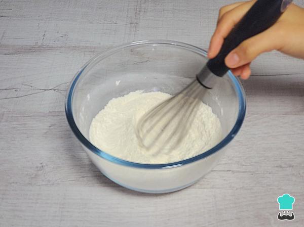 Receta de Ricos panqueques - Paso 1