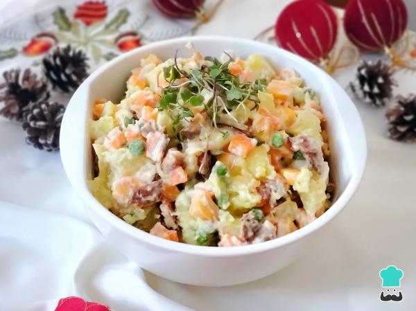 Receta de Ensalada de papa navideña - Paso 7