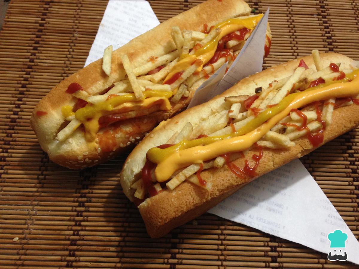 Receta de Hot dogs